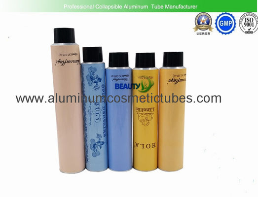 China Hand Cream Aluminum Cosmetic Tubes Silk Screen Printing Light Weight 100% Recyclable supplier