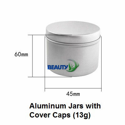 China 80ml Cosmetic Packaging  Skin Care Body Face Cream Empty Aluminum Container Jars supplier